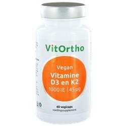 Vitamine D3 en K2 |60 capsules