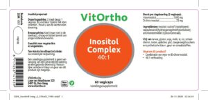 Inositol Complex 40:1| 60 vegicapsules