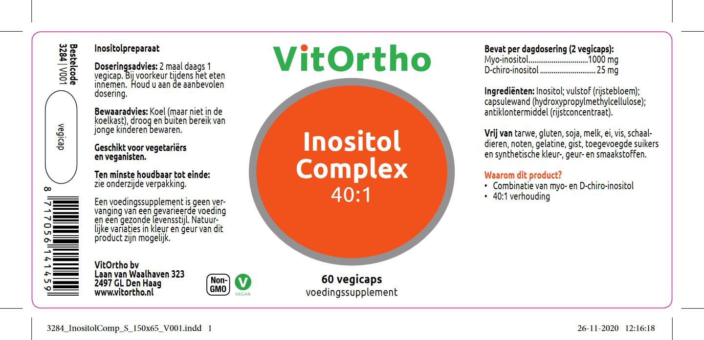 Inositol Complex 40:1| 60 vegicapsules